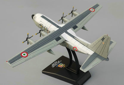 C-130 Hercules Military Transport Aircraft 1/200 Scale Diecast Model