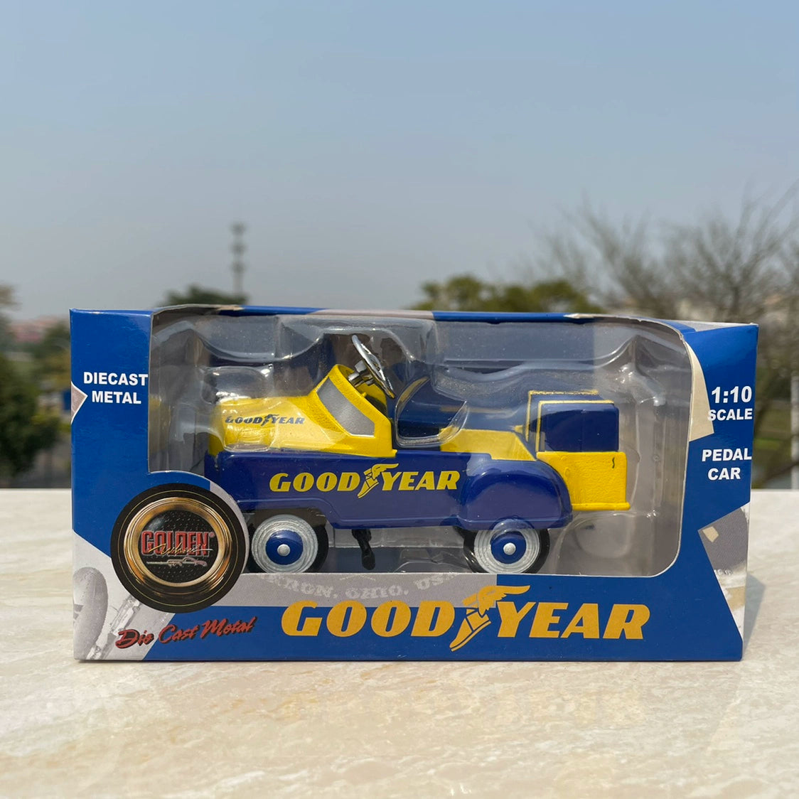 1/10 Scale Goodyear Pedal Car Diecast Model