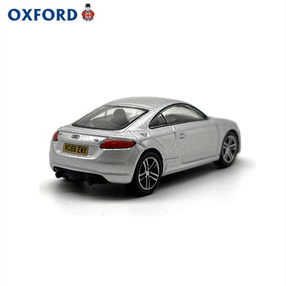 1/76 Scale Audi TT Coupe Silver Diecast Model Car