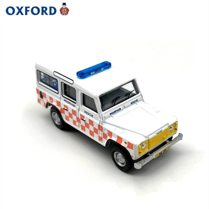 1/76 Scale Land Rover Mountain Rescue Diecast Model Car