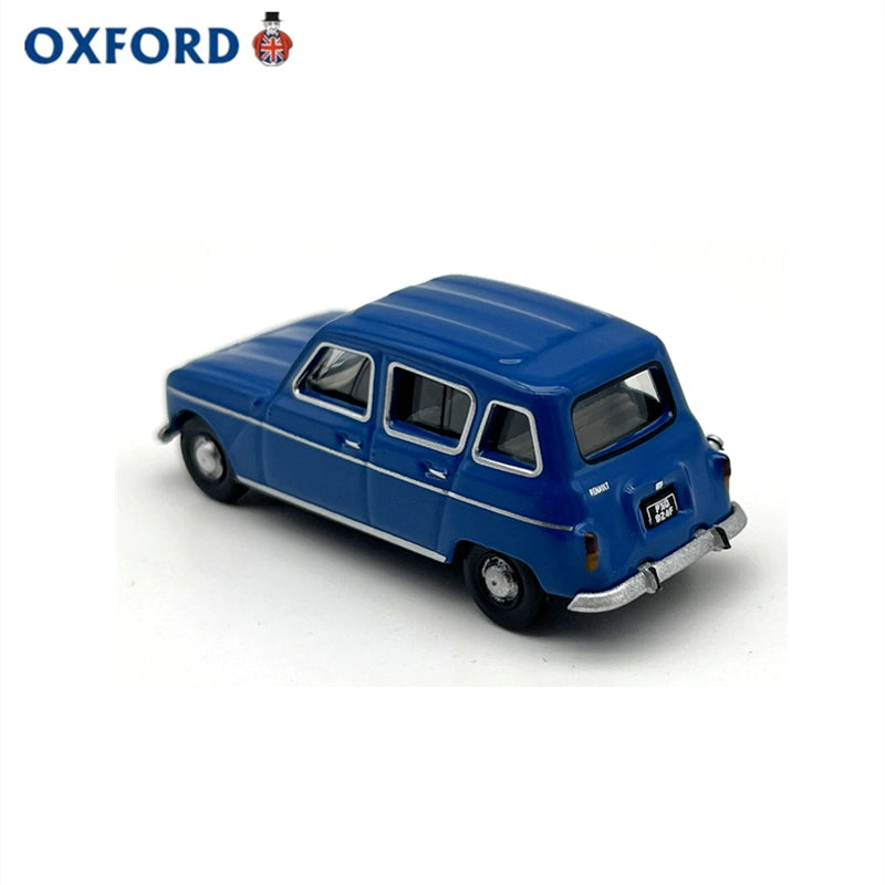 1/76 Scale Renault 4 Blue Diecast Model Car