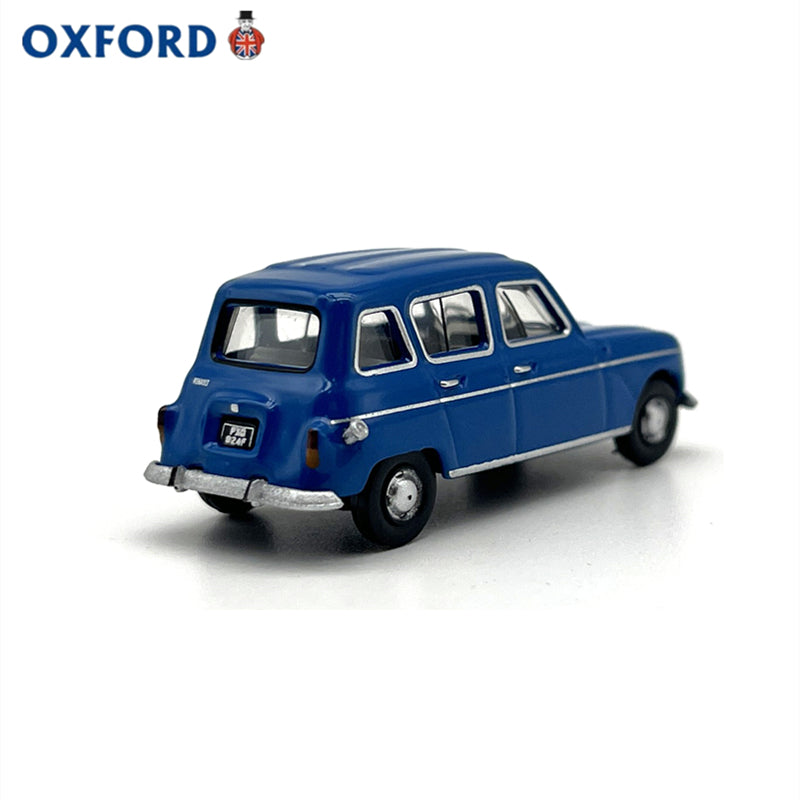 1/76 Scale Renault 4 Blue Diecast Model Car