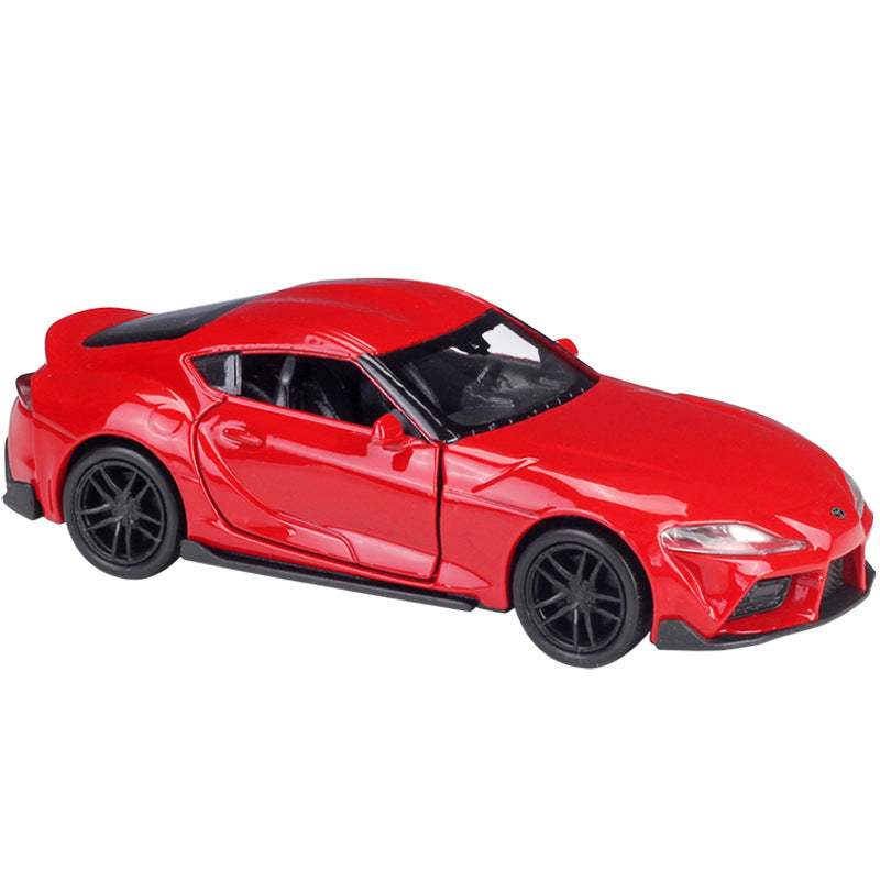 1/36 Scale Toyota Supra Sports Car Diecast Model Pull Back Toy