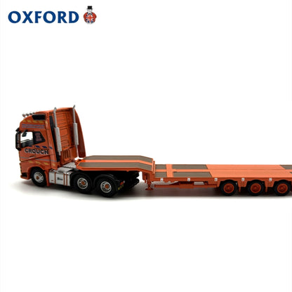 1/76 Scale Volvo FH4 GXL Semi Low Loader Crouch Recovery Diecast Model