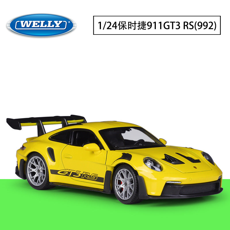 1/24 Scale Porsche 911 GT3 RS (992) Sports Car Diecast Model