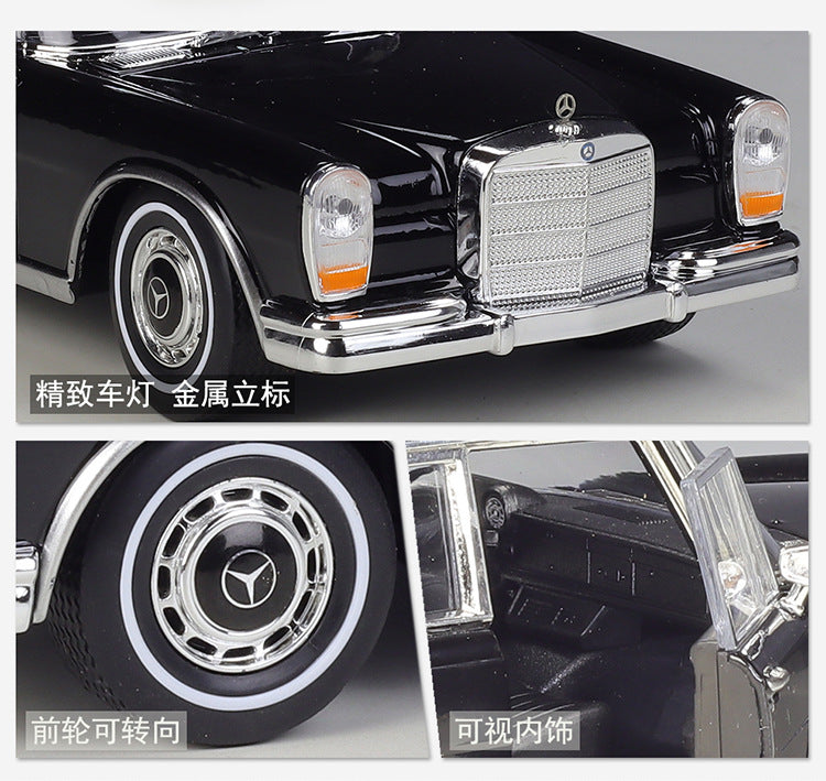 1/24 Scale 1963 Mercedes-Benz 600 Diecast Model Car