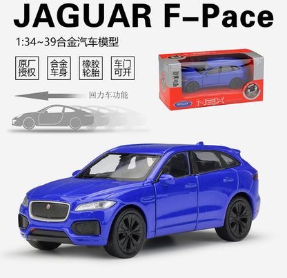 1/36 Scale Jaguar F-Pace SUV Diecast Model Car Pull Bak Toy