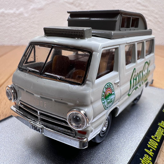 1/64 Scale Dodge A100 Camper Van Diecast Model