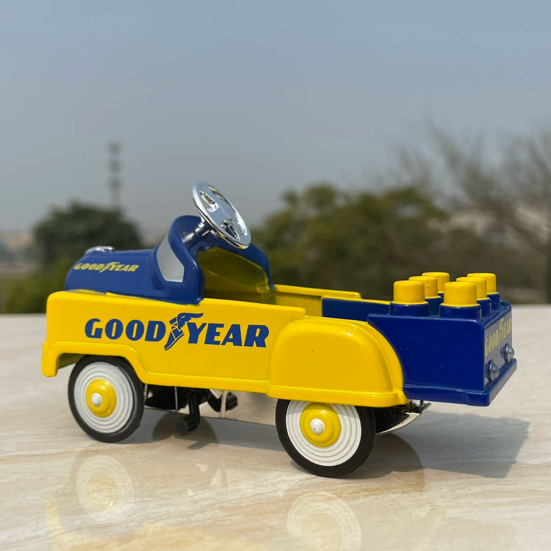 1/10 Scale Goodyear Pedal Car Diecast Model