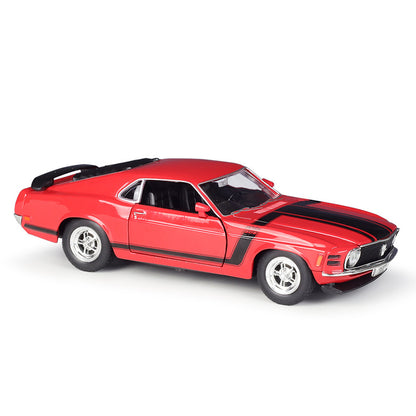 1/24 Scale 1970 Ford Mustang Boss 302 Diecast Model Car