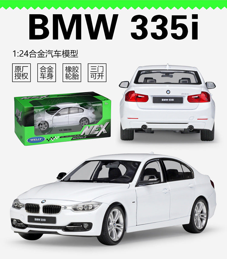 1/24 Scale BMW 335i Sedan Diecast Model Car