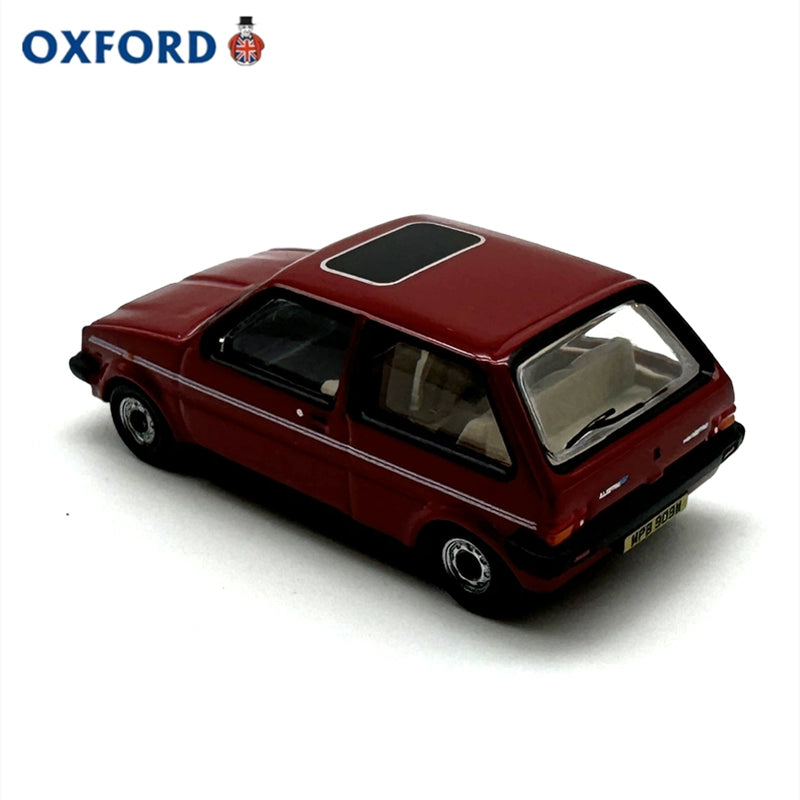 1/76 Scale Austin Mini Metro Emberglow (Princess Diana) Diecast Model Car