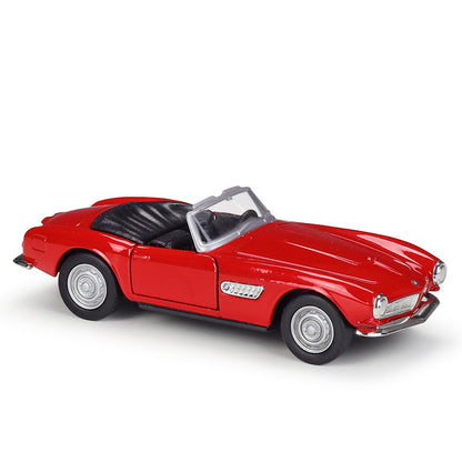 1/36 Scale 1956 BMW 507 Convertible Diecast Model Car Pull Back Toy