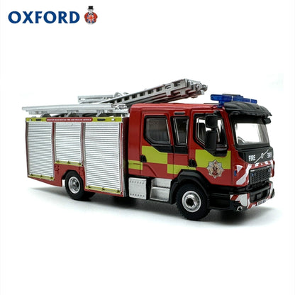 1/76 Scale Volvo FL Emergency One Pump Ladder Manchester F & R Service Diecast Model