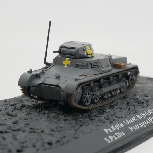 1/72 Scale 1939 Panzer I Sd.Kfz. 101 WWII German Light Tank Diecast Model