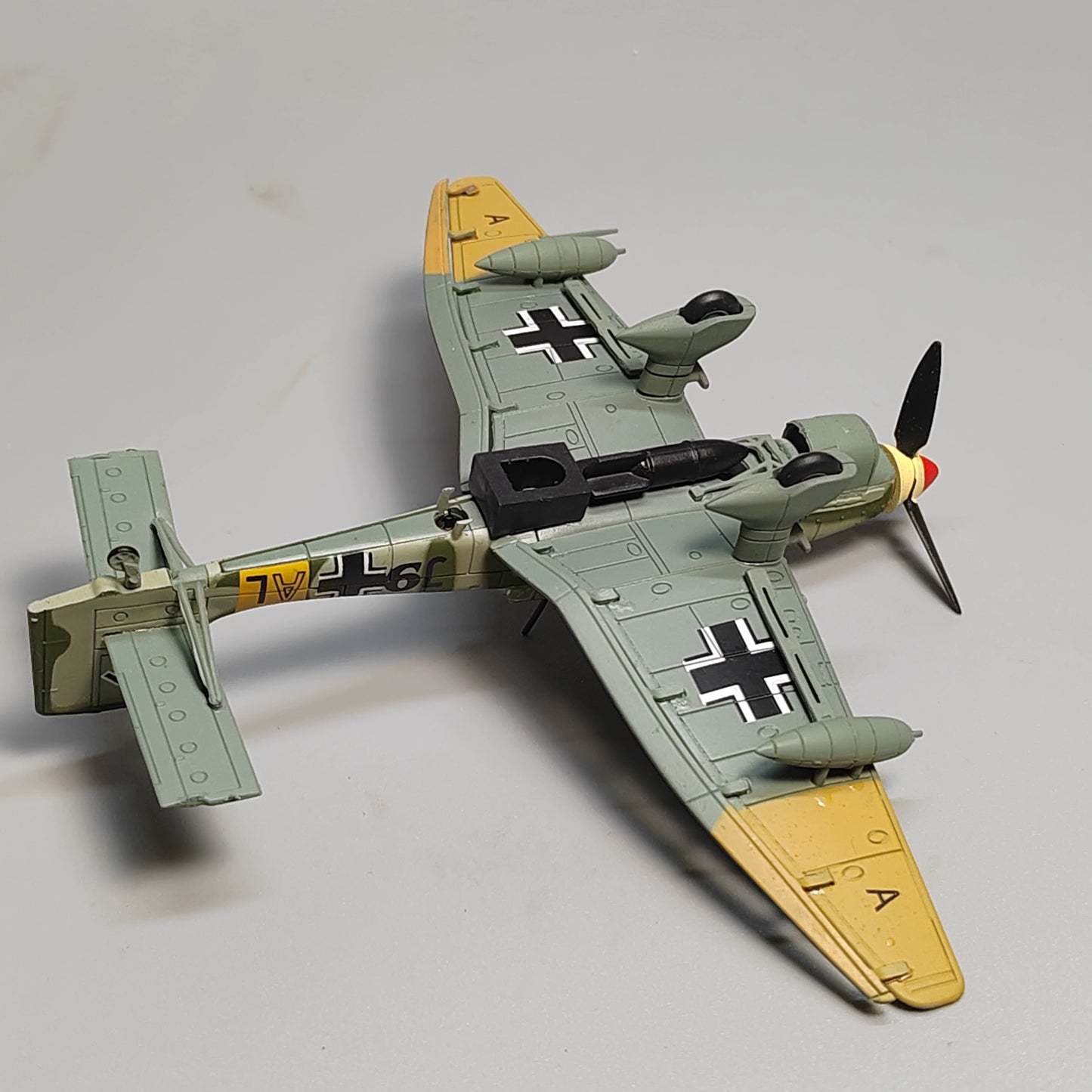 1/100 Scale Junkers Ju 87 Stuka WWII German Dive Bomber Diecast Model Aircraft