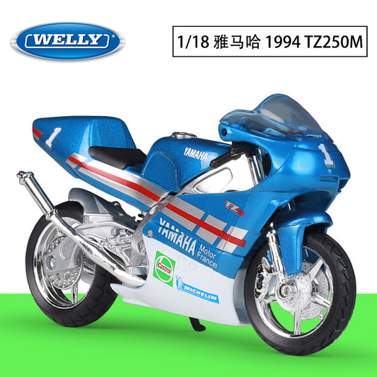 1/18 Scale 1994 Yamaha TZ250M Racing Motorcycle Diecast Model