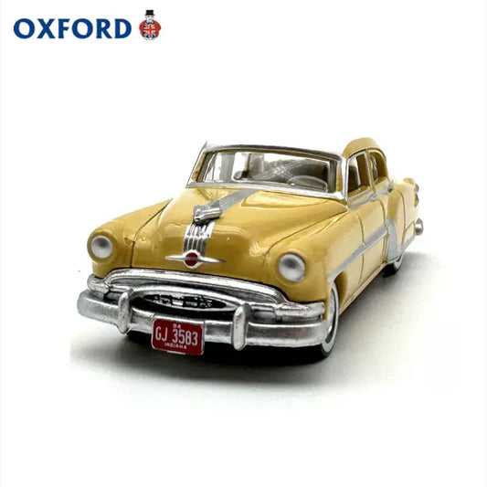 1/87 Scale 1954 Pontiac Chieftain Yellow Diecast Model Car