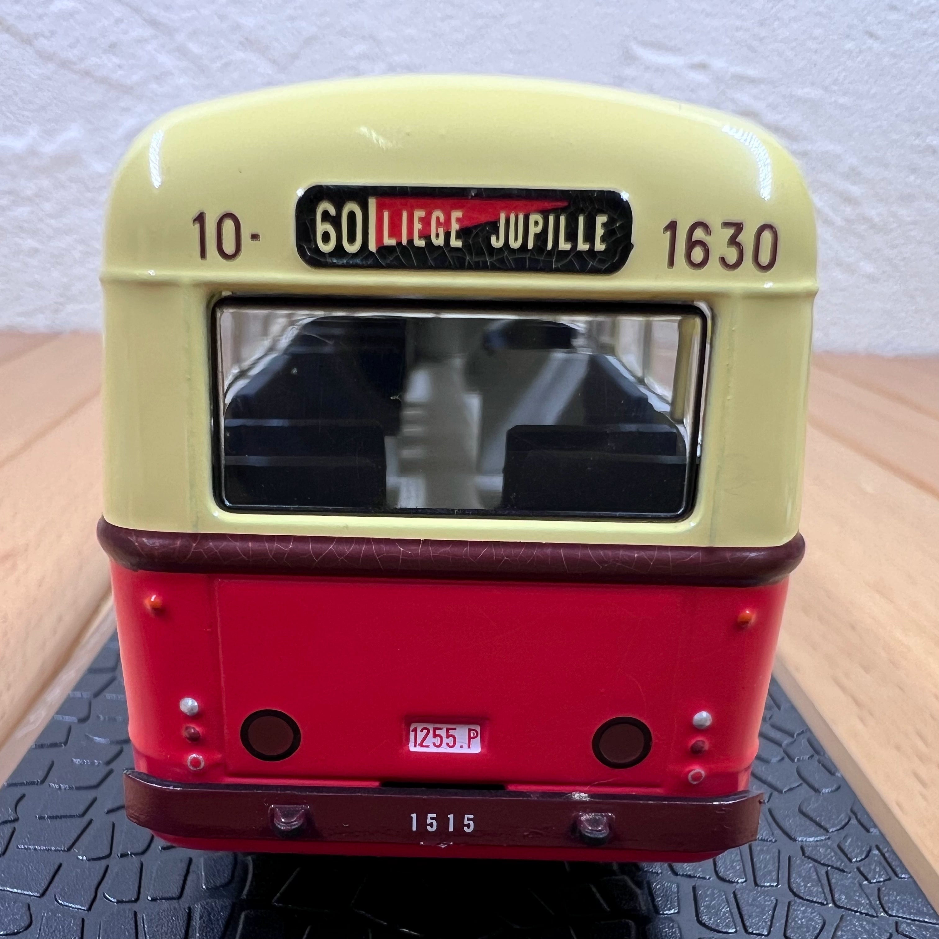 1/72 Scale 1957 Brossel Jonckheere Bus Diecast Model – Old Boy Hobby