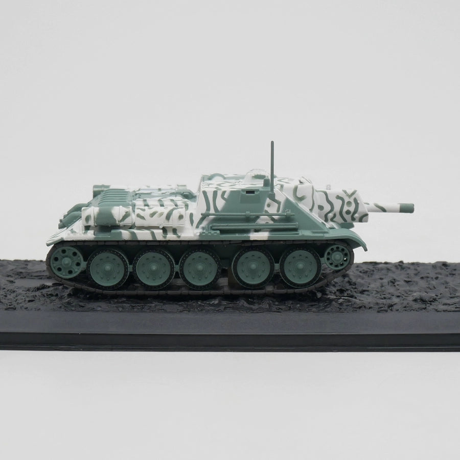 1/72 Scale 1945 SU-122 WWII Soviet Self-Propelled Howitzer Diecast Model