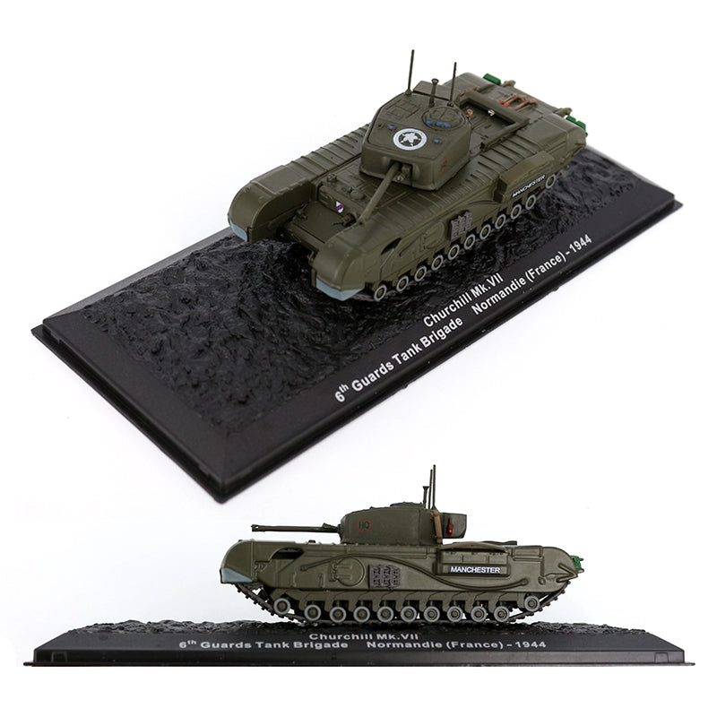 1/72 Scale 1944 Churchill Mk VII WWII Infantry Tank Diecast Model