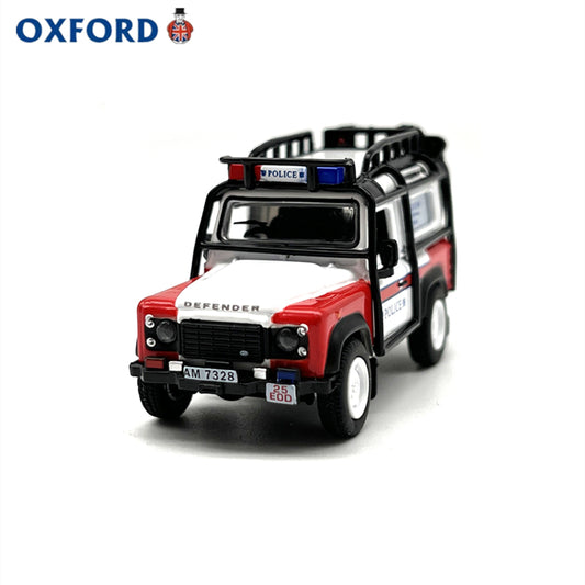 1/76 Scale Land Rover Defender 90 Station Wagon Hong Kong Police Diecast Model