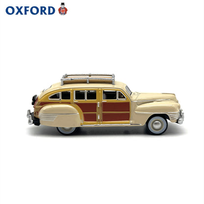 1/87 Scale 1942 Chrysler Town & Country Woodie Wagon Diecast Model Car