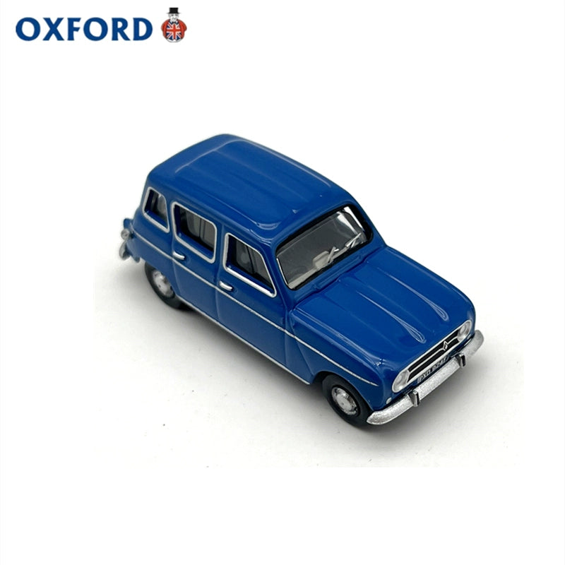 1/76 Scale Renault 4 Blue Diecast Model Car