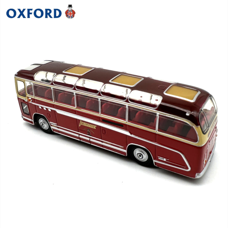 1/76 Scale Duple Britannia Coach Red Diecast Model