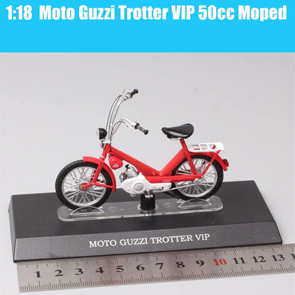 1/18 Scale Italy Motorcycle Carnielli Italjet Moto Guzzi Demn Dick Piaggio Ciao Diecast Model