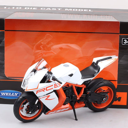 1/10 Scale KTM 1190 RC8 R Supersport Bbike Diecast Model Motorcycle