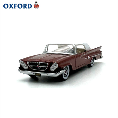 1/87 Scale 1961 Chrysler 300 Convertible Diecast Model Car