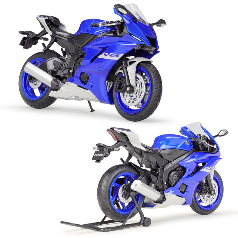 1/12 Scale 2020 Yamaha YZF-R6 Sport Bike Diecast Model Motorcycle