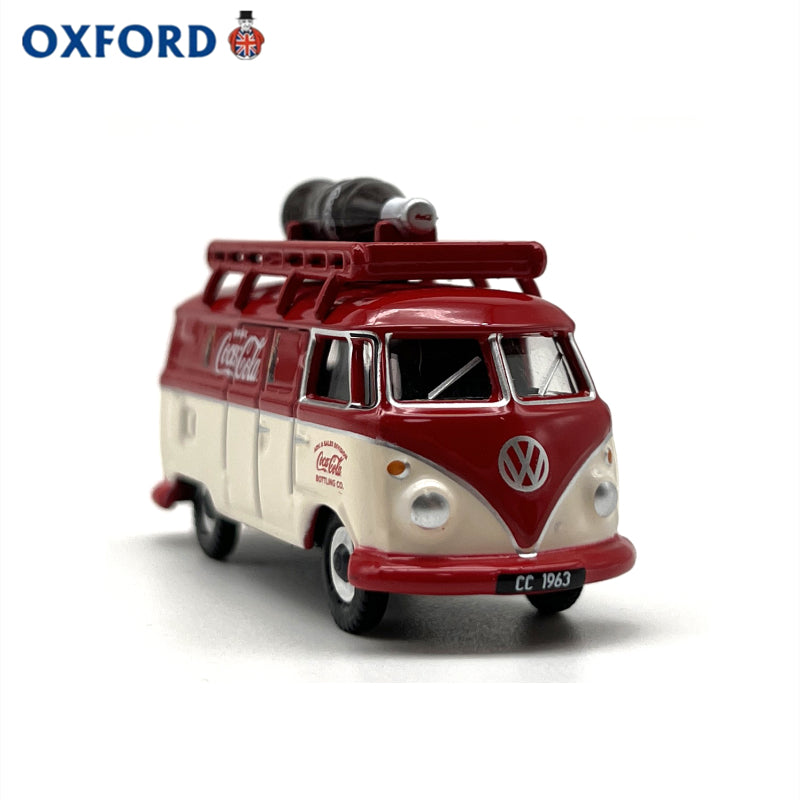 1/76 Scale Volkswagen Type 2 T1 Bus & Coke Bottle Diecast Model