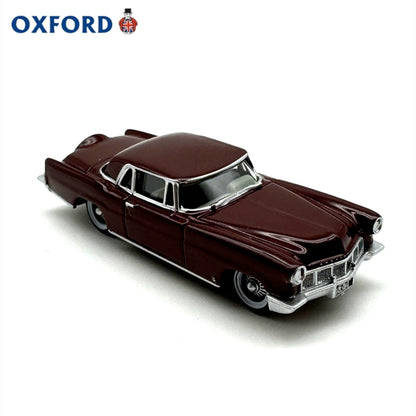 1/87 Scale 1956 Continental Mark II Dark Red Diecast Model Car