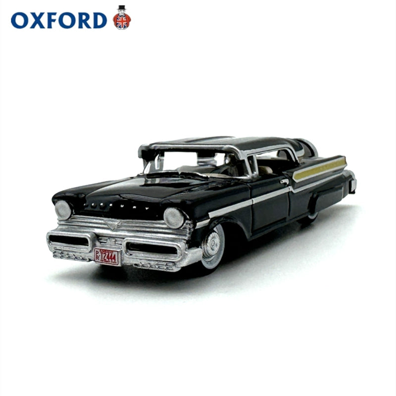 1/87 Scale 1957 Mercury Montclair Black Diecast Model Car