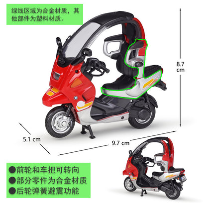 1/18 Scale BMW C1 Scooter Diecast Model