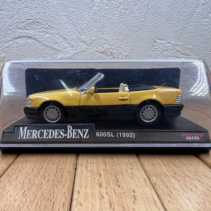 1/43 Scale 1992 Mercedes-Benz 600 SL Convertible Car Diecast Model