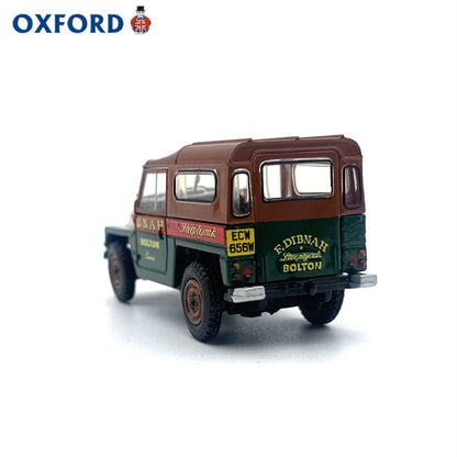 1/76 Scale Land Rover Lightweight Fred Dibnah Diecast Model Car