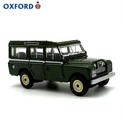 1/76 Scale Land Rover Series II Station Wagon Green Diecast Model Car