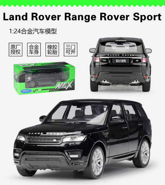 1/24 Scale Range Rover Sport Luxury SUV Diecast Model Car