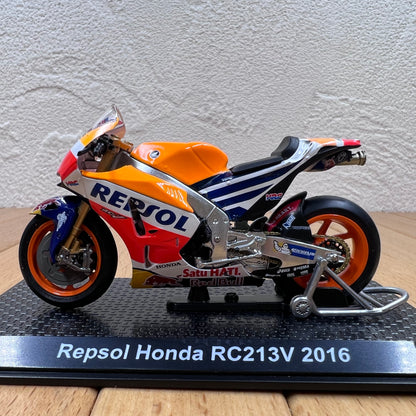 1/24 Scale 2016 Repsol Honda RC213V Racing Motorcycle Diecast Model