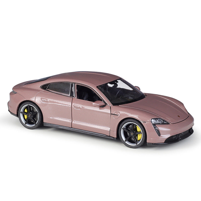 1/24 Scale Porsche Taycan Turbo S Luxury Sports Sedan Diecast Model Car