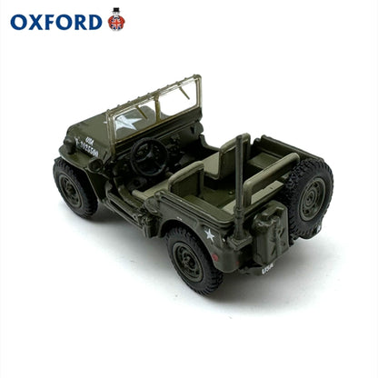 1/76 Scale Willys MB Jeep US Army Diecast Model Car