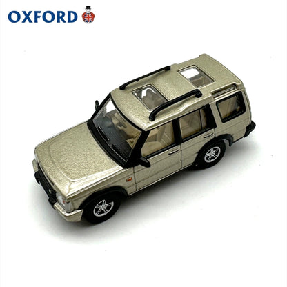 1/76 Scale Land Rover Discovery 2 White Gold Diecast Model Car