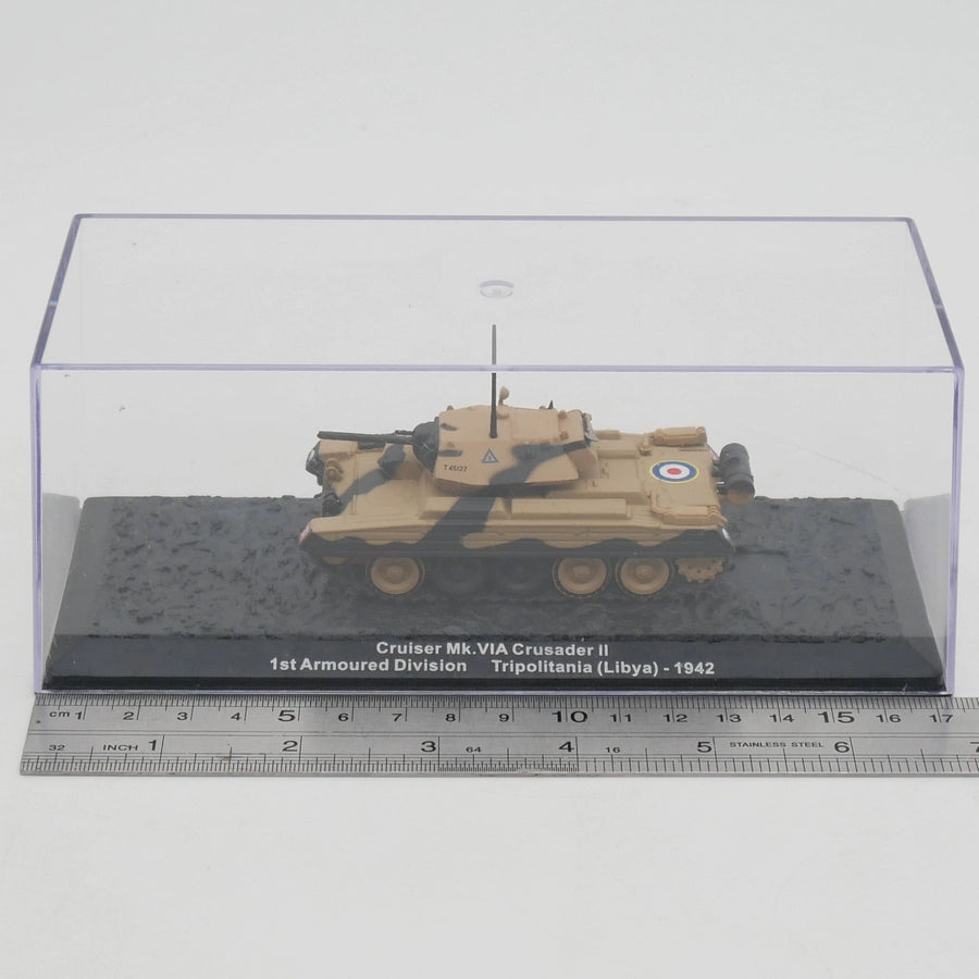 1/72 Scale Crusader II Cruiser Mk VIA 1942 WWII British Tank Diecast Model