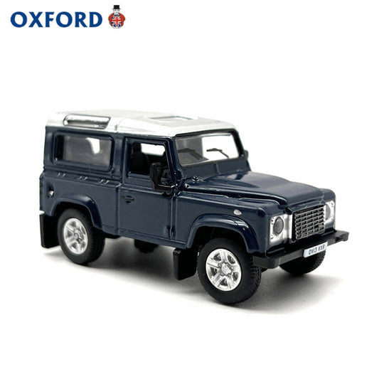 1/76 Scale 2013 Land Rover Defender Blue Diecast Model Car