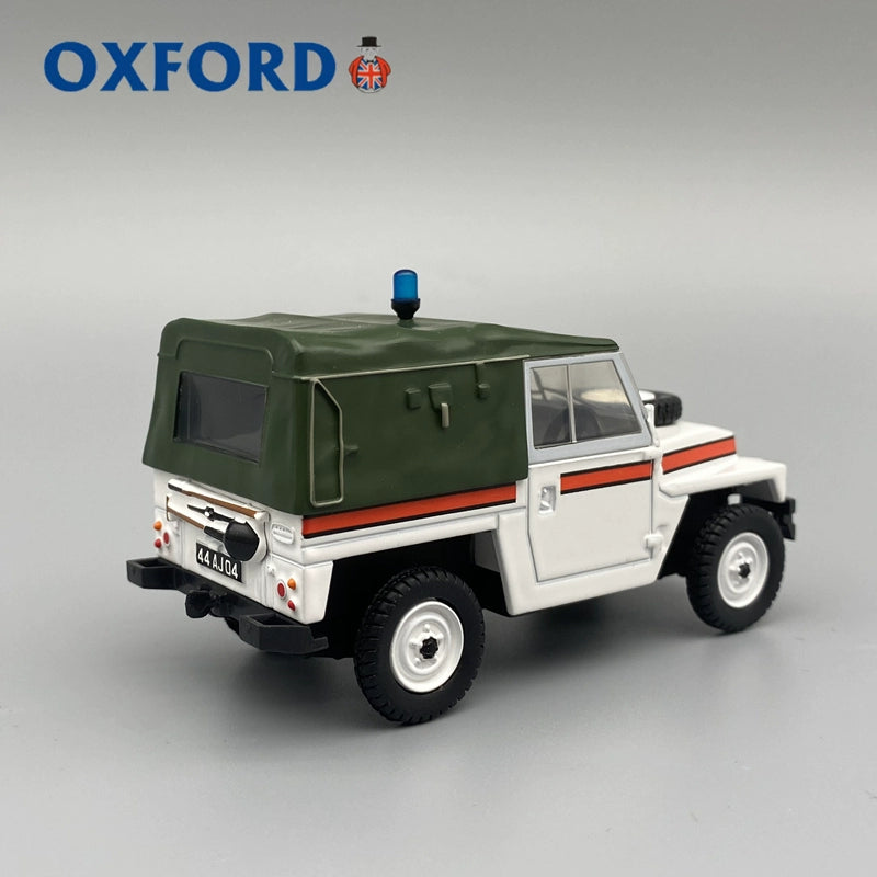 1/43 Scale Land Rover Lightweight RAF Police Diecast Model Car