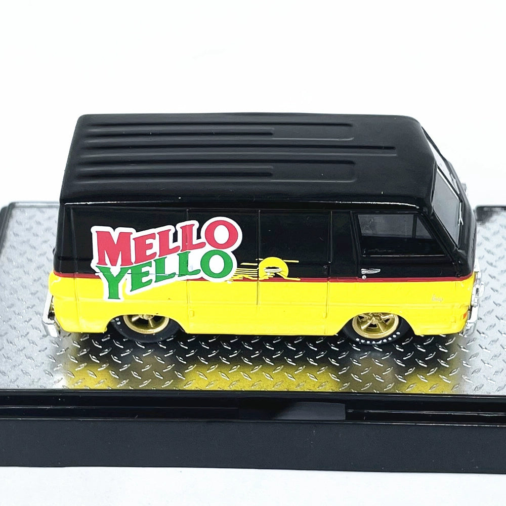 1/64 Scale 1967 Dodge A100 Panel Van Mello Yello Diecast Model