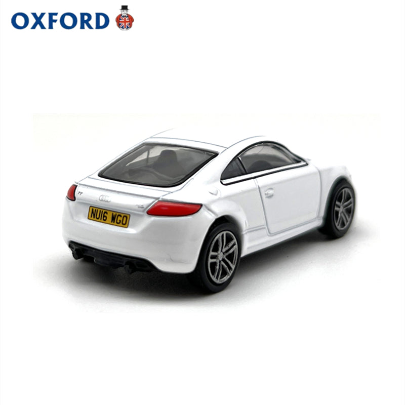 1/76 Scale Audi TT Coupe White Diecast Model Car